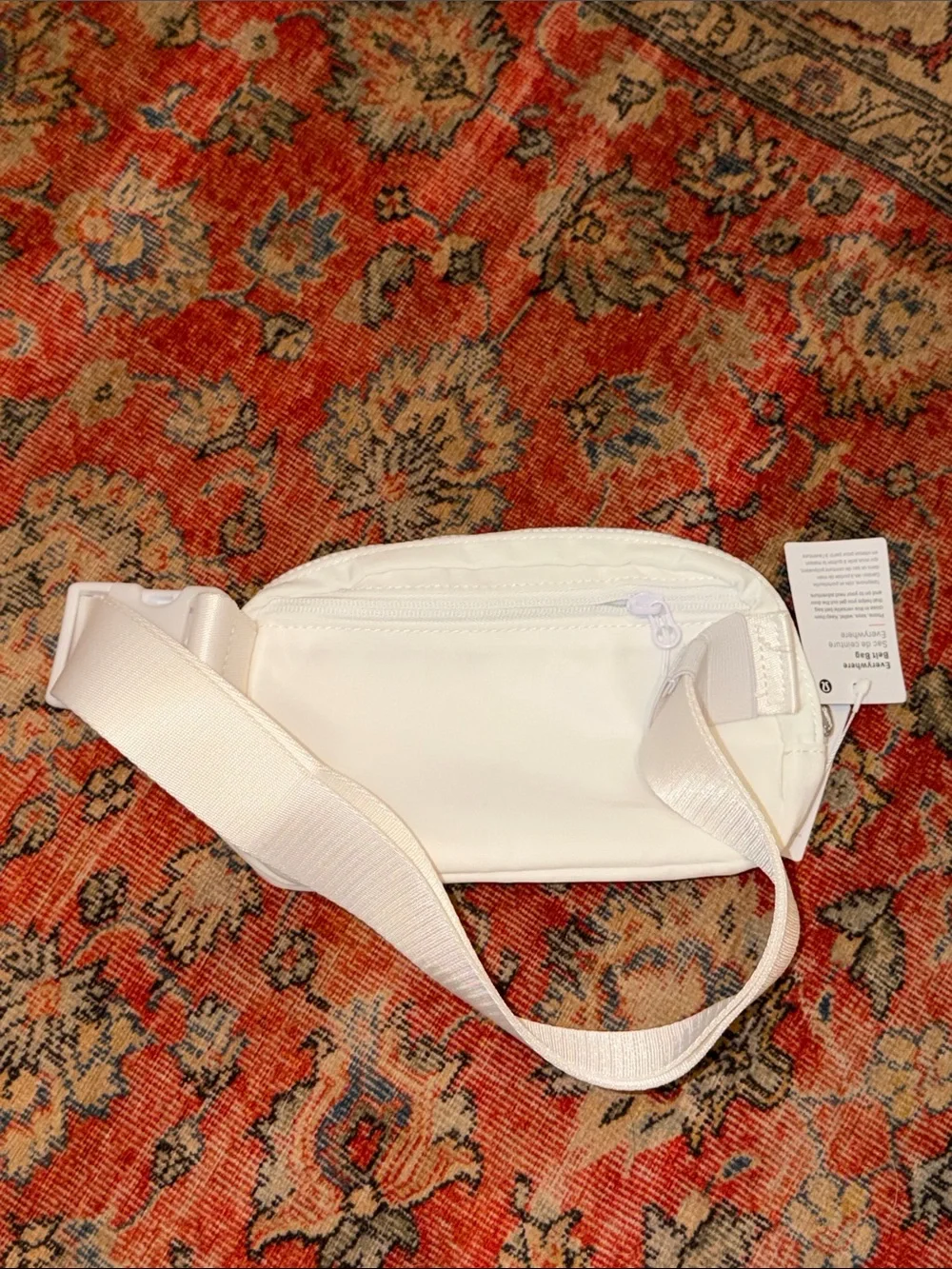 lululemon athletica White Cosmetic Pouch with Logo